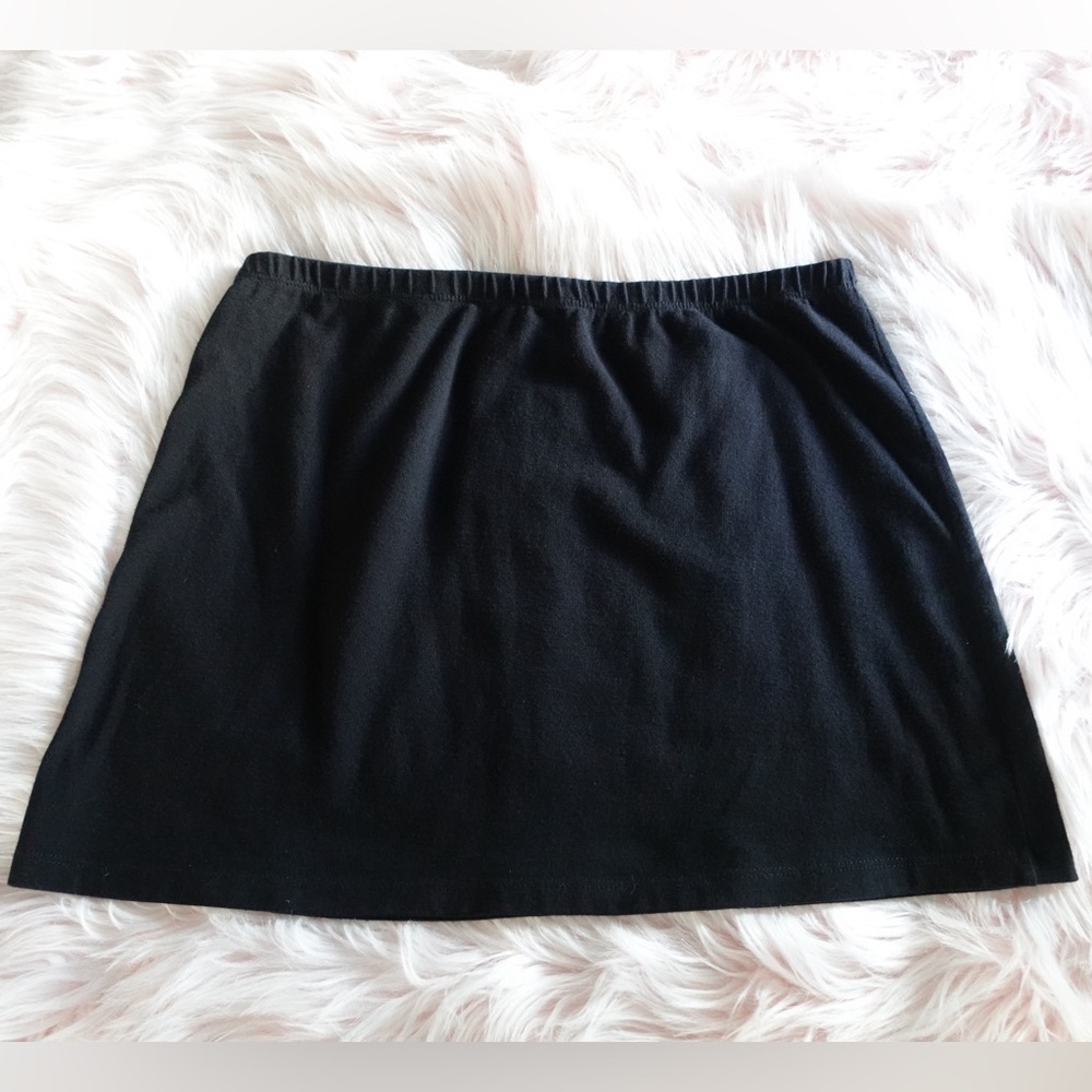 Brandy Melville Black Mini Skirt
